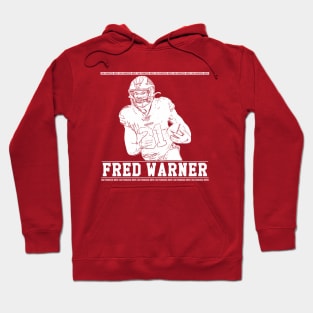 Fred warner || 49ers || White Hoodie